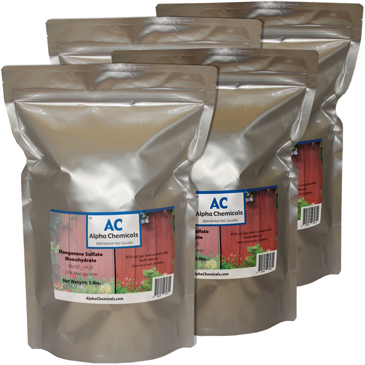 20 Pounds – Manganese Sulfate Powder – 32% Mn