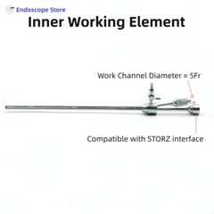 HD Medical Surgical Endoscope Φ2.9mm/4mm 302mm 0° 30° With Sheath Work Element