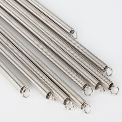 UtySty 2 Pack Screen Door Springs Replacement 20 Inch Long Security Silver