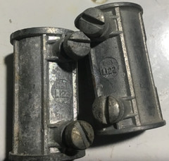 NOS Electrical~7 NEER TC-511~6 B&2 Halex LI22=Lot of 15 Set Screw Couplings~3/4”