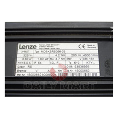 Used & Tested LENZE MDSKSRS056-33 Servo Motor