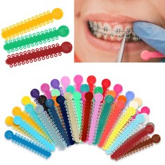 1040 Orthodontic Ligature Ties Elastic Rubber Band Ligadura Ortodoncia Bracket