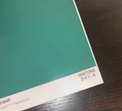 Vintage Pantone by Letraset Letrafilm Color/Tint Overlay 341-A • 20×23” *RARE*