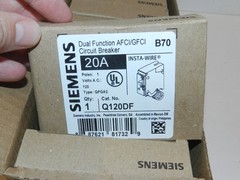 10 PCS SIEMENS Q120DF 20A DUAL FUNCTION AFCI/GFCI NEW IN BOX NIB USA OEM
