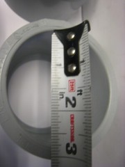 5 yes 5 Scepter Electrical PVC Reducer Slip 3″ to 2-1/2″ Gray