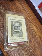 Fire-Lite Alarms BG-12 Fire Alarm – Dual Action: Push In, Pull Down – Lexan