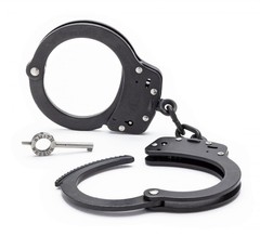 Smith & Wesson Model 100 Blued 350101 Police Double Lock Handcuffs
