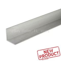 Aluminum Angle 1/8″ x 1-1/4″ x 8 Feet Length Unpolished Alloy 6061 90° Stock NEW