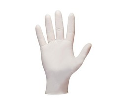 Shamrock Latex Exam Gloves Powder Free Textured Size Large 100 Count