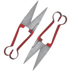 Single Bow Sheep Trimming Shears With 6″ Sharp Blades Livestock Tool 14″ Length