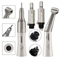 AZDENT Dental Slow Low Speed Handpiece Straight/Contra Angle/ Air Motor 2/4H