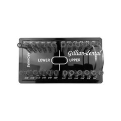 Dental Orthodontic Arch Wire Storage Box Archwires Organizer Holder Round Cases