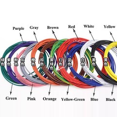 UL1015 PVC Electronic Cable 8~24AWG Flexible Stranded Hook-up Wire Tinned Copper