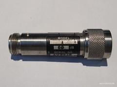 LUCAS WEINSCHEL Model 1 60 dB Attenuator Connector Made in USA