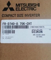 FR-D740-0.75K-CHT NEW MITSUBISHI COMPACT FREQUENCY INVERTER PLC MODULE