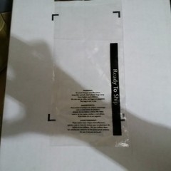 250/CS 24×30 Suffocation Warning Bags Clear, Permanent Seal with “Ready To Ship”