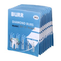 100 Types Dental FG Diamond Burs For High Speed Handpiece Friction Grip 1.6mm