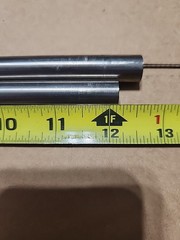 (Tag C45) .5312″ Dia Titanium Rods x 12+” Long 6AL4V-ELI Medical Grade, 2 rods