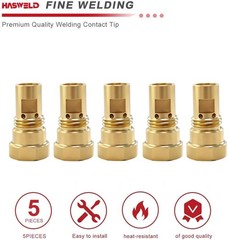 5PK Mig Welding Gas Diffuser DS-1 Small for Bernard Centerfire BTB MIG Guns