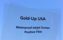 Waterproof Inkjet Film for Screen Printing 8.5″ x 11″ 100 sheets