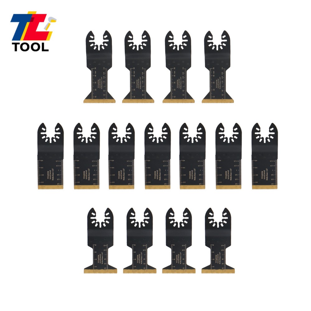 15 Pcs Multi Tool Blades Kit Metal Cutting Oscillating Saw Blades for Soft Metal