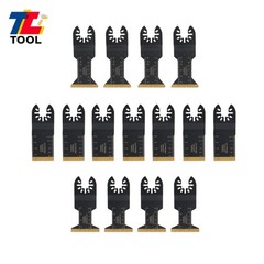 15 Pcs Multi Tool Blades Kit Metal Cutting Oscillating Saw Blades for Soft Metal