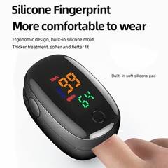 Finger Tip Pulse Oximeter Meter SpO2 Oxygen Saturation rate Heart Blood Monitor