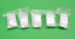1″x1″ Poly Bags 2mil Clear Reclosable 500 Small 1″ Square Mini Baggies 1×1 Size