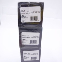 5 Pack Supco Dual Run Round Capacitor 50 +5 , 370/440V for HVAC Motors