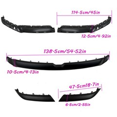 Grille Trim Molding Front Upper Paintable Replacement for 2019-2022 RAM 1500