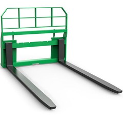 4000 Lbs Quick Attach Pallet Forks 45″ Frame 48″ Blades for Skid Steer Tractors