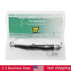 Dental High Speed Handpiece Push Button 4 hole NSK Style Color Black