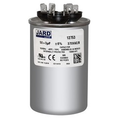 50+3 uf/MFD 370 VAC volts Round Dual Run Capacitor 50/60 Hz – Lot-1