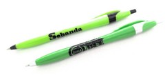 30ct Mixed Lot Misprint Click Pens JAVALINA Hub Pen GREEN Lime Forrest Neon Dark