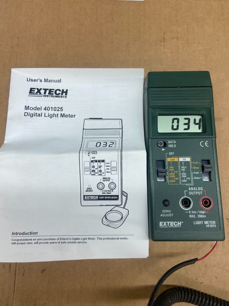 EXTECH LIGHT METER 401025