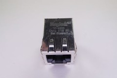 SI-10021 Stewart Connector Modular Connector Magjack 10/100 Base-T Right Angle