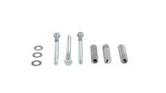 Vestil 0 .75 in. W 6.375 in. H 0 .75 in. D Silver 3 Spike Concrete Hardware Kit