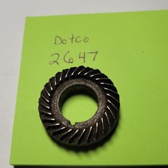 (Dotco Type) gear 2647PT? Unknown Brand – 34.88 mm OD & 17.15 mm ID – NOS
