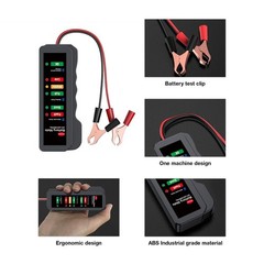 12V Car Battery Alternator Tester Automotive Battery Analyzer Car Load Tester