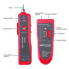 RJ45 LAN Cable Tester RJ11 Cat5 Cat6 Network Wire Tracker Tone Line Finder Kit