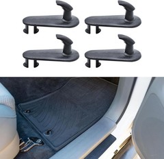 4PCS Car Floor Mat Clips, Car Mat Hook, Carpet Mat Fixing Buckles Hooks Replacem