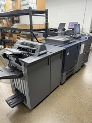 Konica Minolta bizhub PRESS C1060 digital printing press Perfectly Working! READ