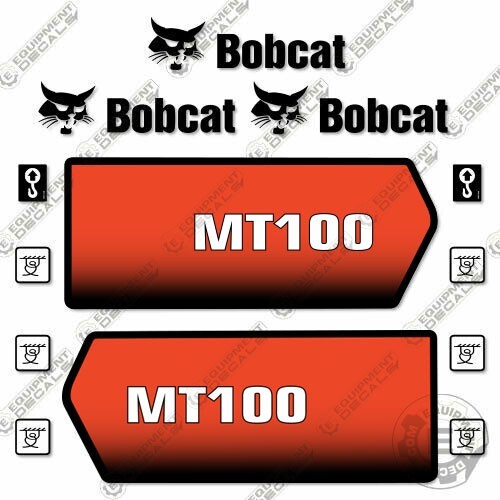 Fits Bobcat MT100 Decal Kit Mini Skid Steer (Exterior) – 7 YEAR 3M VINYL!
