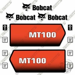 Fits Bobcat MT100 Decal Kit Mini Skid Steer (Exterior) – 7 YEAR 3M VINYL!