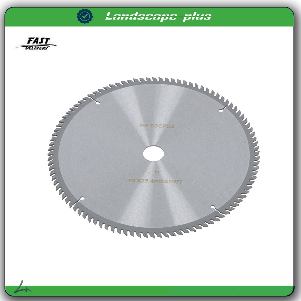 Carbide Tipped Saw Blade For Metal Wood Aluminum With Nails 10 Inch 100 Tooth