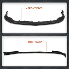 Primed Plastic Front Upper Bumper Cover Replacement for Silverado 1500 2014-2015