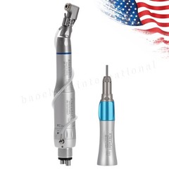 Dental slow Speed Contra Angle Straight Handpiece Air Motor 2H/4H Micromotor