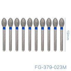 Dental Burs Diamond FG High Speed Round End Taper Ball Football Cylinder Coarse