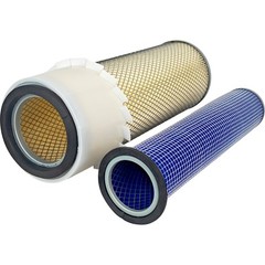 Outer Inner Air Filter Kit P182062 P119539 Fit for Case IH 1840 1845C Skid Steer