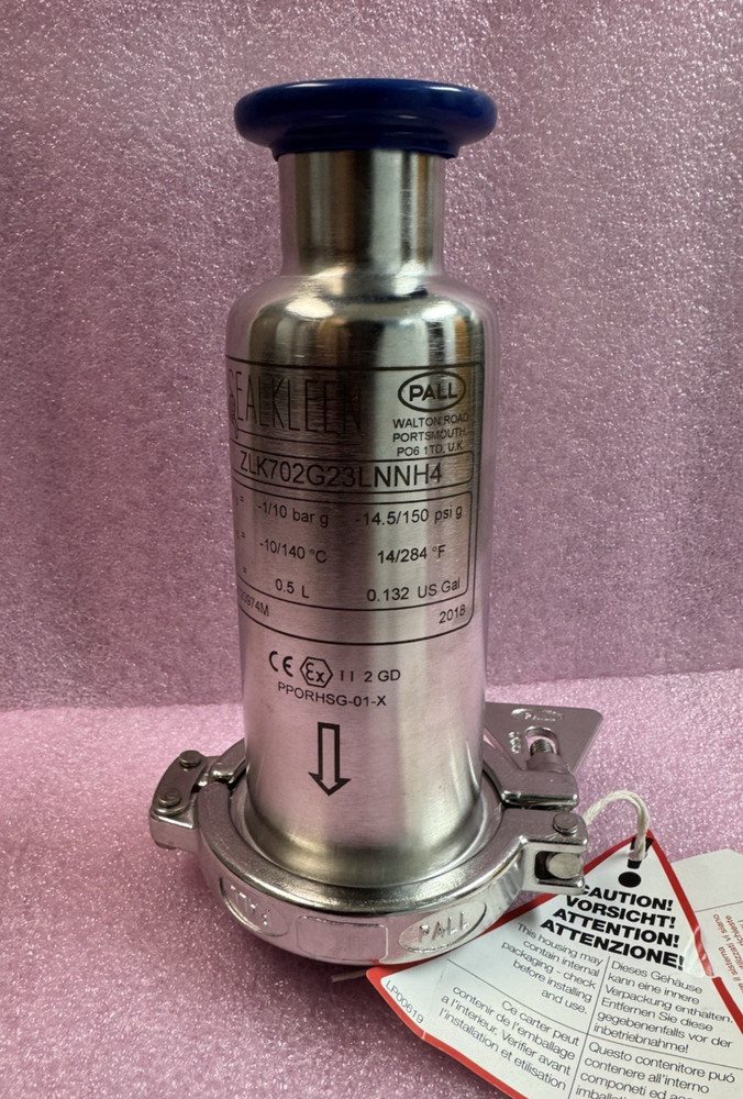 PALL SealKleen ZLK702G23LNNH4/PPORHSG-01-X in-Line Filter Housing